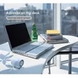 Mini Portable Waist Clip Fan USB Rechargeable Hands Free | https://www.bestnamebadges.com