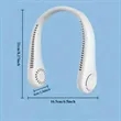 Portable Bladeless Neck Hands Free Rechargeable Fan | https://www.bestnamebadges.com