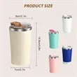 Rechargeable Magnetic Self Stirring Mug With Lid Portable | https://www.bestnamebadges.com
