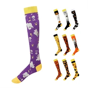 Jacquard Custom Unisex Knee High Socks