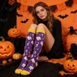 Jacquard Custom Unisex Knee High Socks | https://www.bestnamebadges.com