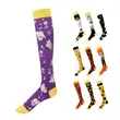 Jacquard Custom Unisex Knee High Socks | https://www.bestnamebadges.com