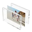 Thicker Frameless Acrylic Magnet Photo Frame | https://www.bestnamebadges.com