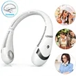 Rechargeable Portable Bladeless Cooling Neck Fan | https://www.bestnamebadges.com
