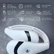 Rechargeable Portable Bladeless Cooling Neck Fan | https://www.bestnamebadges.com