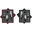 4PCS Wine Bottle Opener Corkscrew Tool Kit | https://www.bestnamebadges.com
