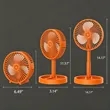 Foldable USB Portable Desk Fan Mini Office Home Table Fan | https://www.bestnamebadges.com