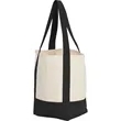 Mini Recycled 8oz Cotton Canvas Tote | https://www.bestnamebadges.com