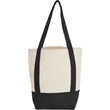 Mini Recycled 8oz Cotton Canvas Tote | https://www.bestnamebadges.com