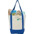 Mini Recycled 8oz Cotton Canvas Tote | https://www.bestnamebadges.com