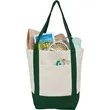 Mini Recycled 8oz Cotton Canvas Tote | https://www.bestnamebadges.com