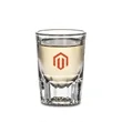 Seville Shot Glass - Imprinted | https://www.bestnamebadges.com