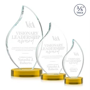 Odessy Flame Award on Alberton Base - Gold