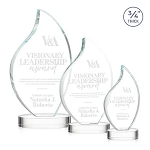Odessy Flame Award on Alberton Base - Clear