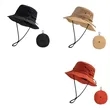 Unisex Bucket Hat Lightweight Packable Sun Hat Foldable | https://www.bestnamebadges.com