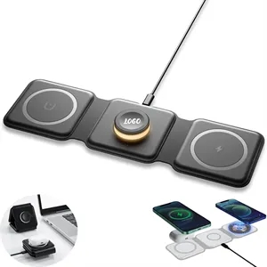 3 in 1 Foldable Magnetic Wireless Charger for iPhone