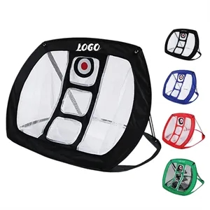 Portable 3-in-1 Golf Practice Net - Indoor Chipping Hitting