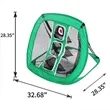 Portable 3-in-1 Golf Practice Net - Indoor Chipping Hitting | https://www.bestnamebadges.com