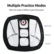 Portable 3-in-1 Golf Practice Net - Indoor Chipping Hitting | https://www.bestnamebadges.com