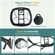 Portable 3-in-1 Golf Practice Net - Indoor Chipping Hitting | https://www.bestnamebadges.com