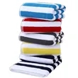 Striped Print Microfiber Quick Dry Beach Towel | https://www.bestnamebadges.com