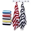 Striped Print Microfiber Quick Dry Beach Towel | https://www.bestnamebadges.com