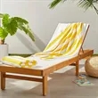 Striped Print Microfiber Quick Dry Beach Towel | https://www.bestnamebadges.com