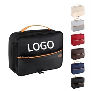 Double Layer Electronics Travel Organizer Bag