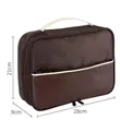 Double Layer Electronics Travel Organizer Bag | https://www.bestnamebadges.com