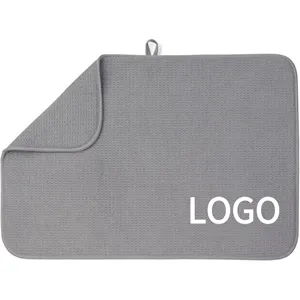 Absorbent Microfiber Dish Drying Mat