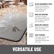 Absorbent Microfiber Dish Drying Mat | https://www.bestnamebadges.com