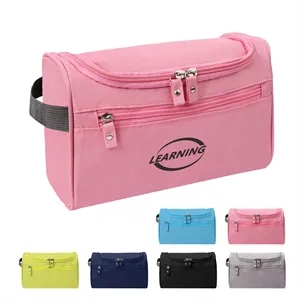 Oxford Portable Travel Toiletry Bag W/ Hanging Hook