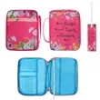 Full Color Polyester Bible Case Bag W/ Handle & Bookmark | https://www.bestnamebadges.com