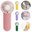 Lightweight Quiet Rechargeable Powerful Cooling Handheld Fan | https://www.bestnamebadges.com
