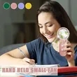 Lightweight Quiet Rechargeable Powerful Cooling Handheld Fan | https://www.bestnamebadges.com