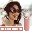 Lightweight Quiet Rechargeable Powerful Cooling Handheld Fan | https://www.bestnamebadges.com