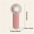 Lightweight Quiet Rechargeable Powerful Cooling Handheld Fan | https://www.bestnamebadges.com