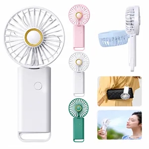USB Charging Handheld Folding Neck Hanging Small Fan