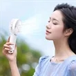 USB Charging Handheld Folding Neck Hanging Small Fan | https://www.bestnamebadges.com