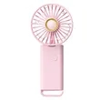 USB Charging Handheld Folding Neck Hanging Small Fan | https://www.bestnamebadges.com