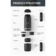 Portable Automatic Capsule Coffee Machine For Outdoor Travel | https://www.bestnamebadges.com