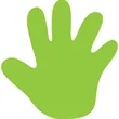 Recycled Hand Fan | https://www.bestnamebadges.com