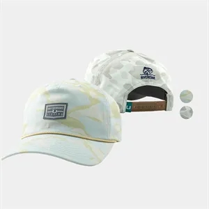 HUK® Unstructured Camo Printed Cap with Custom Logo