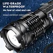 COB Extremely Bright Rechargeable Torch w/ Zoom Flashlights | https://www.bestnamebadges.com