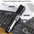 COB Extremely Bright Rechargeable Torch w/ Zoom Flashlights | https://www.bestnamebadges.com
