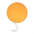 Foldable Nylon Twist Fan | https://www.bestnamebadges.com