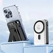 Magnetic Three-In-One Dual-Wire Fast Charging Power Bank | https://www.bestnamebadges.com