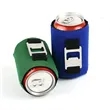 12oz Neoprene Can Cooler Sleeve with Bottle Opener | https://www.bestnamebadges.com