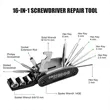 Portable Mountain Bike Repair Kit with Tire Patch Tools | https://www.bestnamebadges.com