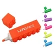 Promotional Building Blocks Highlighter Pen | https://www.bestnamebadges.com
